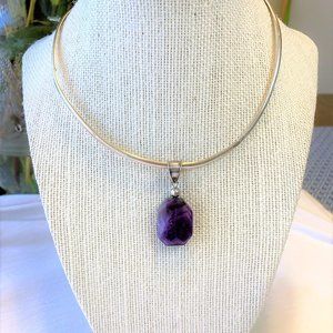 Amethyst necklace
